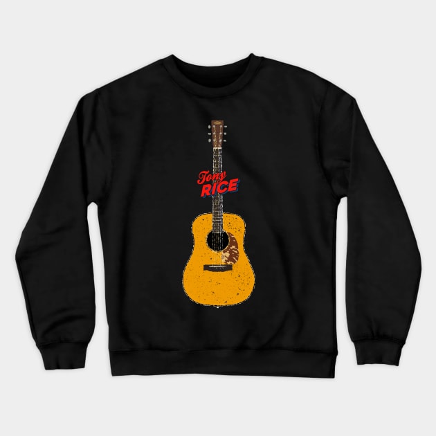 Tony Rice Martin D28 Crewneck Sweatshirt by Daniel Cash Guitar